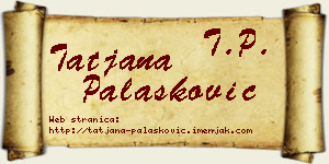 Tatjana Palasković vizit kartica